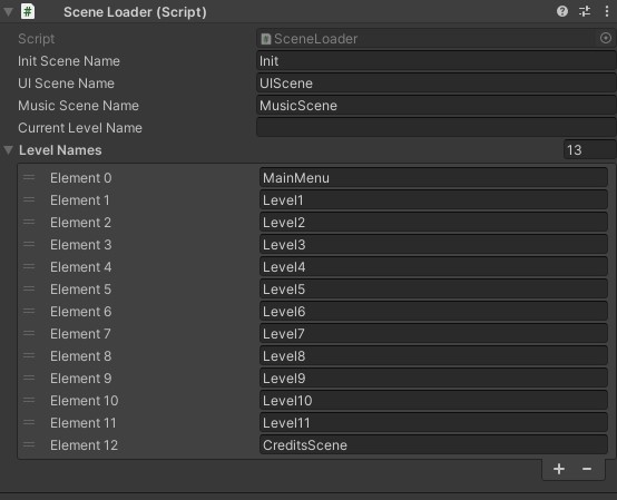 Scene Loader Screenshot